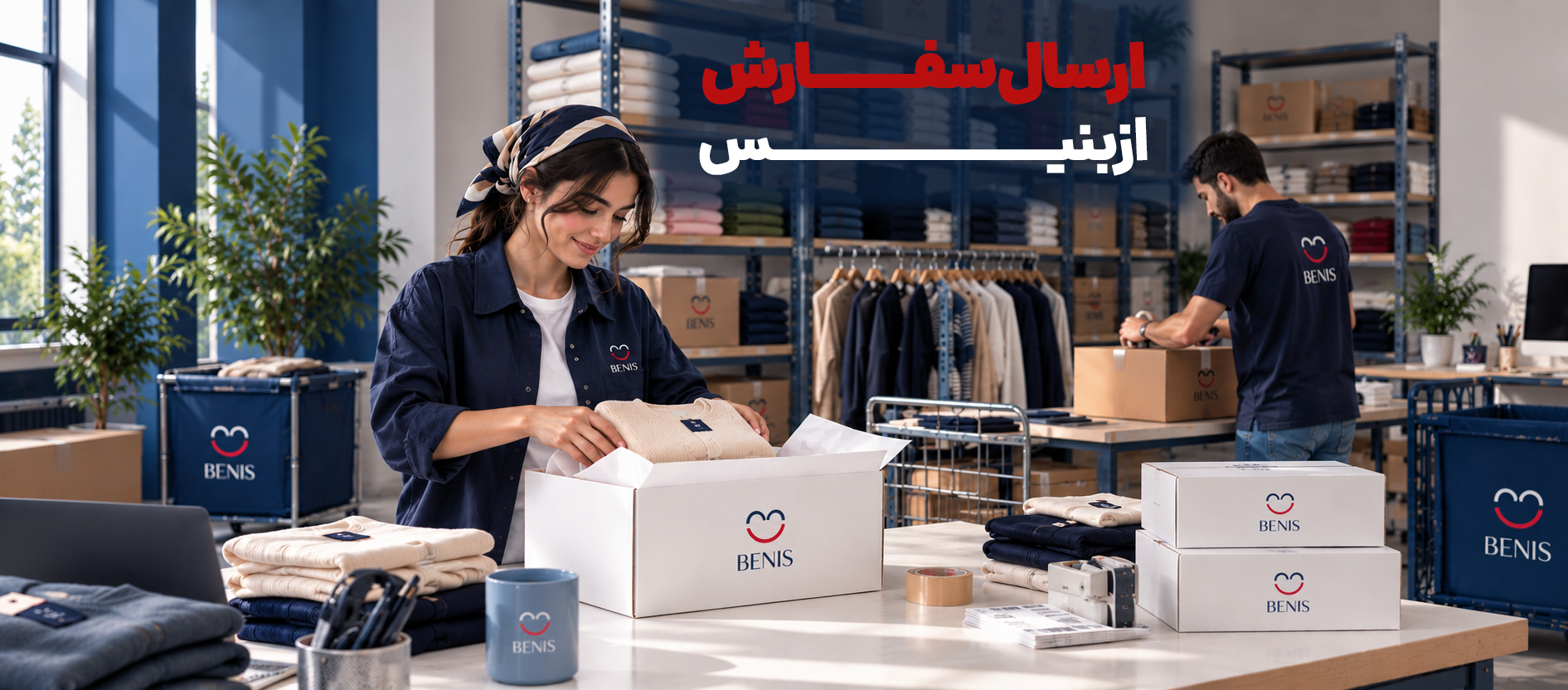 نحوه ارسال سفارش