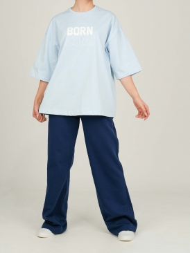 تیشرت ساناز رنگ آبی سبز روشن صورتی کرم مشکی