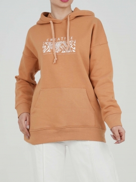 هودی نیشام رنگ شتری 