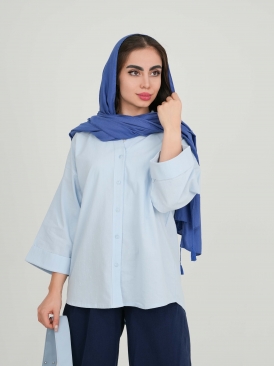 شومیز ستی آبی سبز صورتی لیمویی مشکی نسکافه 