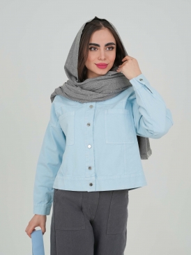 کت حسنا رنگ استخوانی آبی آسمانی سدری سرمه ای مشکی  