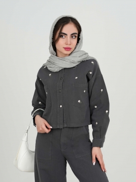 کت ساره رنگ سرمه ای قهوه ای ارتشی طوسی کرم مشکی نسکافه ای 