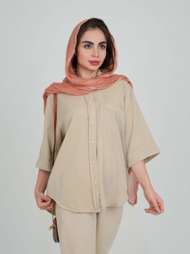 شومیز اطلس استخوانی مشکی صورتی سبز سرمه ای لیمویی