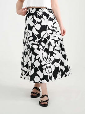 دامن زیبا رنگ مشکی قهوه ای سرمه ای 